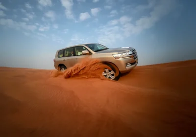 Morning Desert Safari Camel Ride Sand Boarding 30 Min Dune Buggy