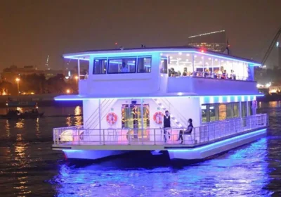 Dubai Marina Glass Boat Dinner Cruise Panoramic View